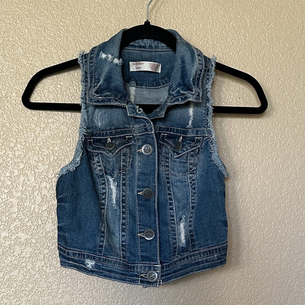 Blue Denim Vest
